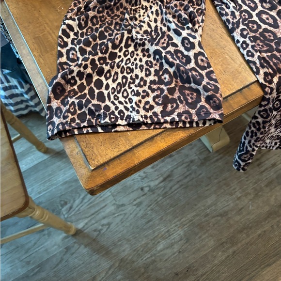 Leopard Print Pants - Picture 2 of 4